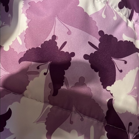 Reversible Lavender Puffer Vest - Picture 7 of 7